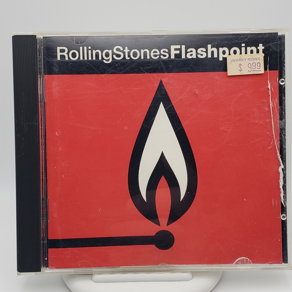 The Rolling Stones Flashpoint CD Live 1991  Steel Wheels / Urban Jungle Tour